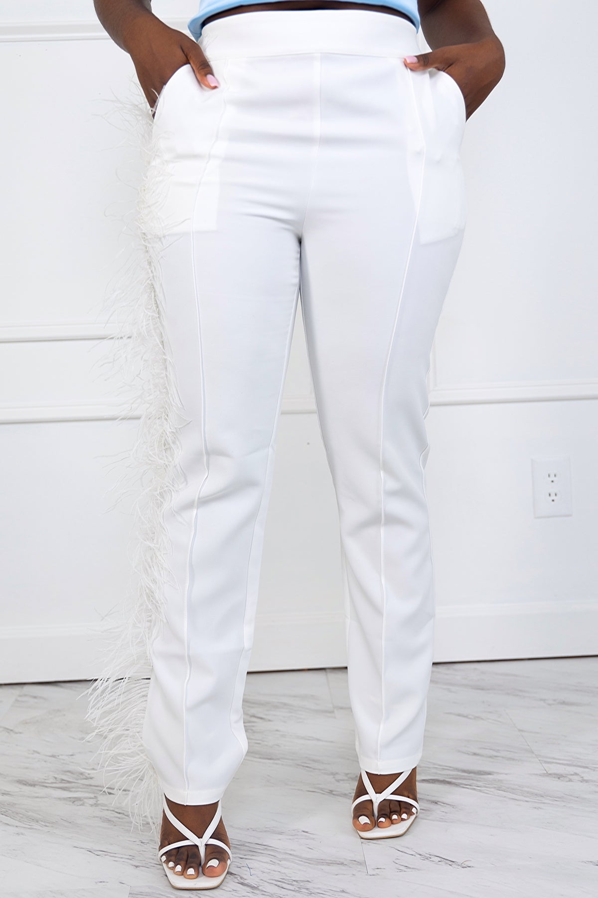 wide-leg pants